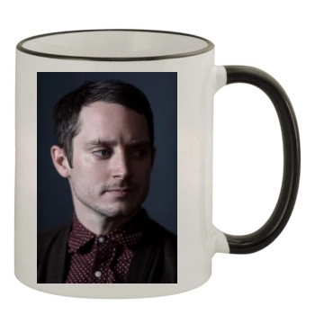 Elijah Wood 11oz Colored Rim & Handle Mug