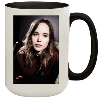 Ellen Page 15oz Colored Inner & Handle Mug