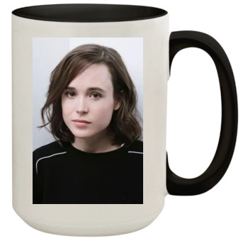 Ellen Page 15oz Colored Inner & Handle Mug