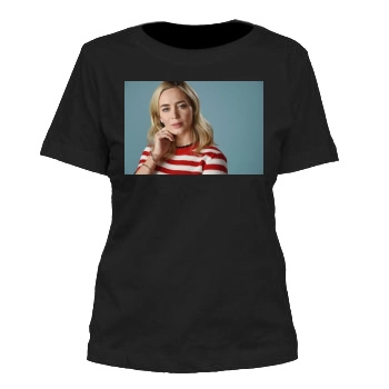 Emily Blunt Women's Cut T-Shirt