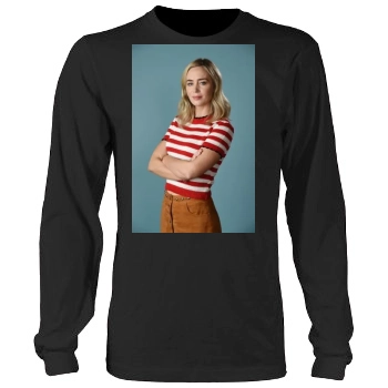 Emily Blunt Men's Heavy Long Sleeve TShirt