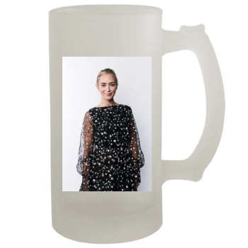 Emily Blunt 16oz Frosted Beer Stein