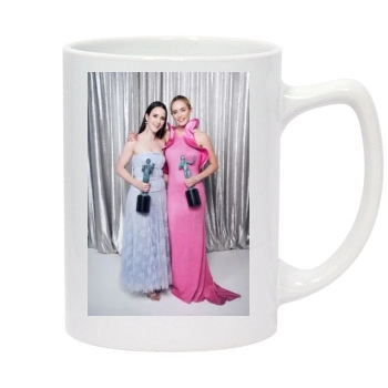 Emily Blunt 14oz White Statesman Mug