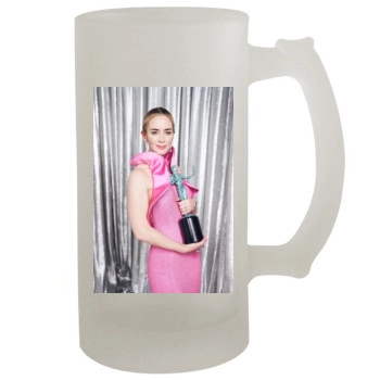Emily Blunt 16oz Frosted Beer Stein