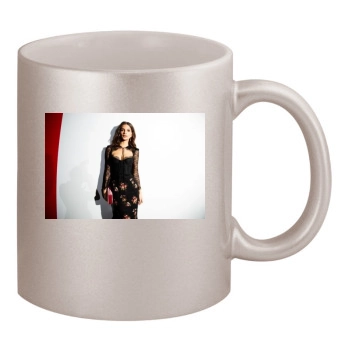 Emily Ratajkowski 11oz Metallic Silver Mug