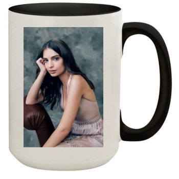 Emily Ratajkowski 15oz Colored Inner & Handle Mug