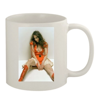 Elizabeth Jagger 11oz White Mug