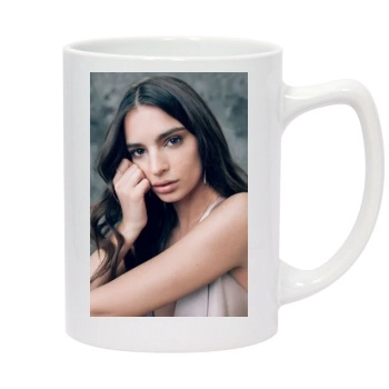 Emily Ratajkowski 14oz White Statesman Mug