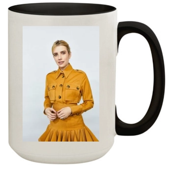 Emma Roberts 15oz Colored Inner & Handle Mug