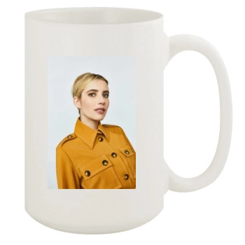 Emma Roberts 15oz White Mug