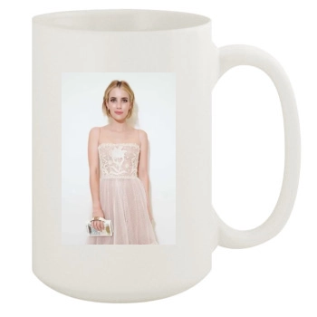 Emma Roberts 15oz White Mug