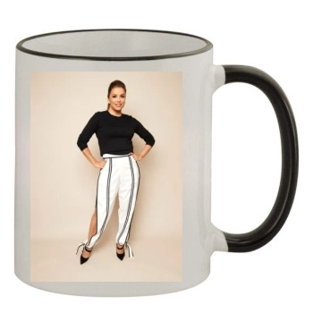 Eva Longoria 11oz Colored Rim & Handle Mug