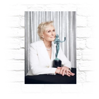 Glenn Close Metal Wall Art