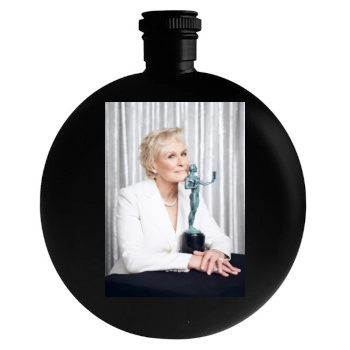 Glenn Close Round Flask