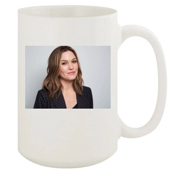 Julia Stiles 15oz White Mug