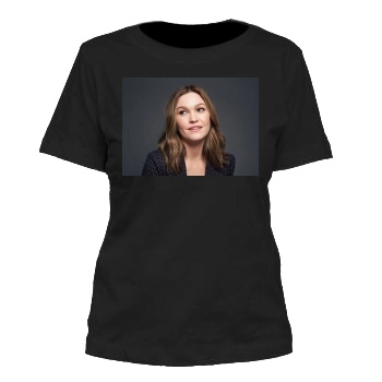 Julia Stiles Women's Cut T-Shirt