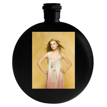 Emily VanCamp Round Flask