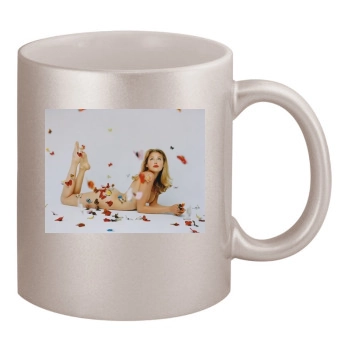 Estella Warren 11oz Metallic Silver Mug