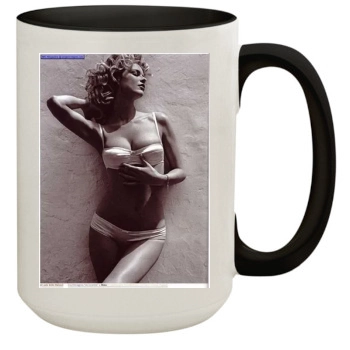 Eva Herzigova 15oz Colored Inner & Handle Mug