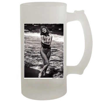 Eva Herzigova 16oz Frosted Beer Stein