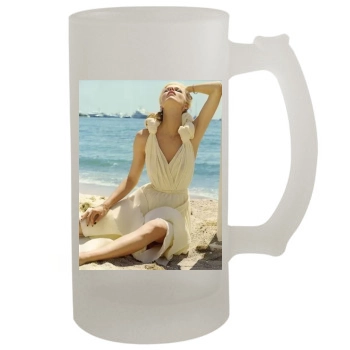 Eva Herzigova 16oz Frosted Beer Stein