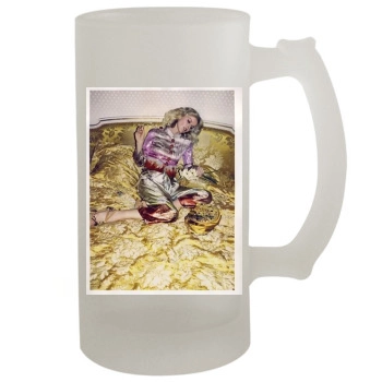 Eva Herzigova 16oz Frosted Beer Stein