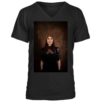 Lena Headey Men's V-Neck T-Shirt