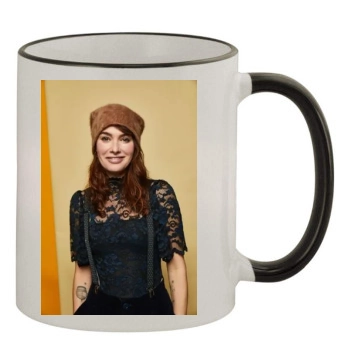 Lena Headey 11oz Colored Rim & Handle Mug