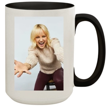 Malin Akerman 15oz Colored Inner & Handle Mug