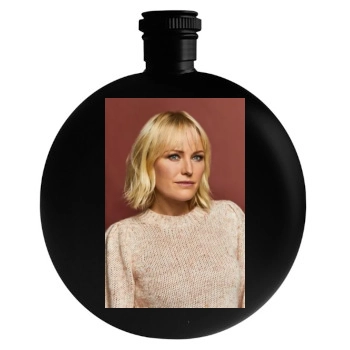 Malin Akerman Round Flask