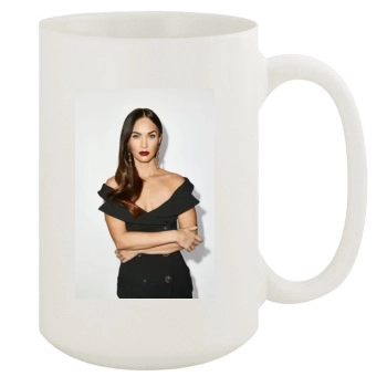 Megan Fox 15oz White Mug