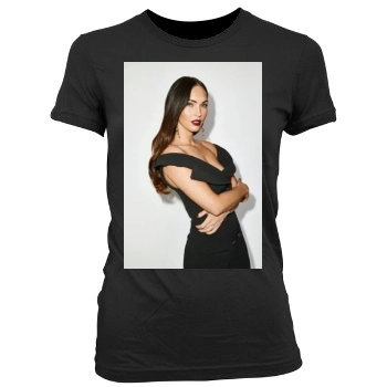 Megan Fox Women's Junior Cut Crewneck T-Shirt