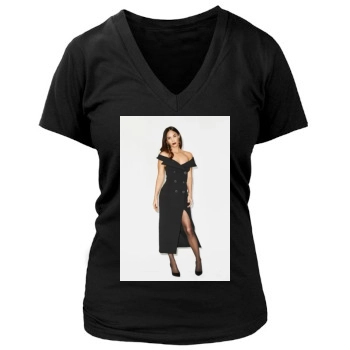 Megan Fox Women's Deep V-Neck TShirt