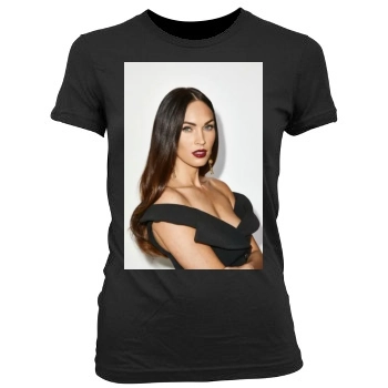 Megan Fox Women's Junior Cut Crewneck T-Shirt