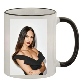 Megan Fox 11oz Colored Rim & Handle Mug