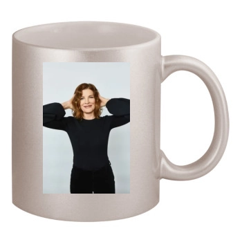 Rene Russo 11oz Metallic Silver Mug