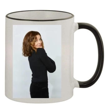 Rene Russo 11oz Colored Rim & Handle Mug