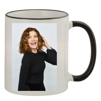 Rene Russo 11oz Colored Rim & Handle Mug