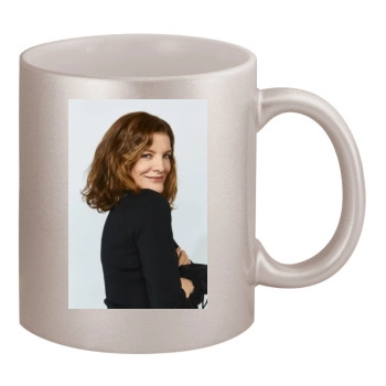 Rene Russo 11oz Metallic Silver Mug