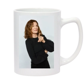 Rene Russo 14oz White Statesman Mug