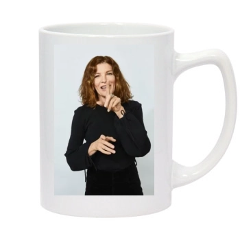 Rene Russo 14oz White Statesman Mug