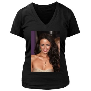 Jennifer Metcalfe Women's Deep V-Neck TShirt