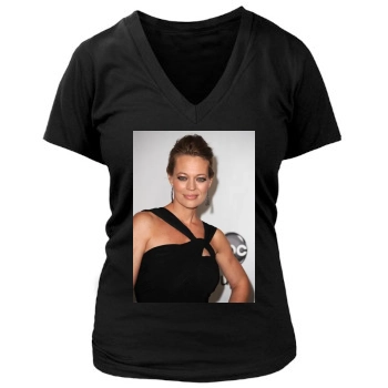 Jeri Ryan Women's Deep V-Neck TShirt