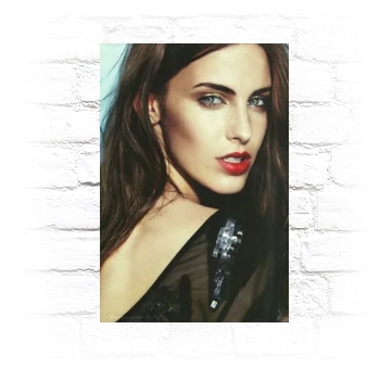 Jessica Lowndes Metal Wall Art