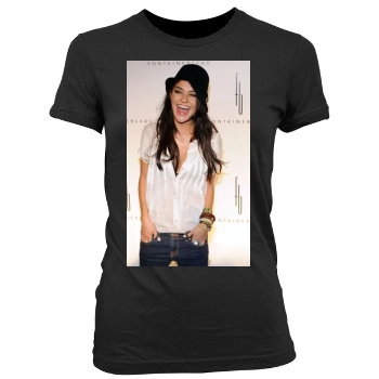 Jessica Szohr Women's Junior Cut Crewneck T-Shirt