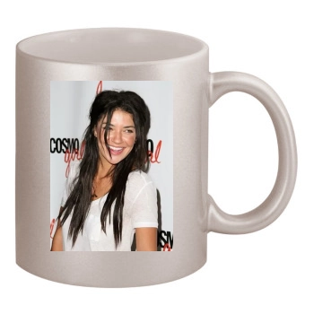 Jessica Szohr 11oz Metallic Silver Mug