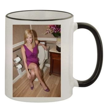 Joanna Krupa 11oz Colored Rim & Handle Mug