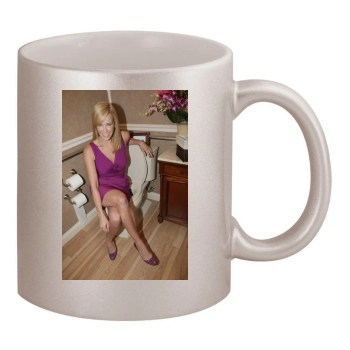 Joanna Krupa 11oz Metallic Silver Mug