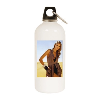 Julia Stegner White Water Bottle With Carabiner