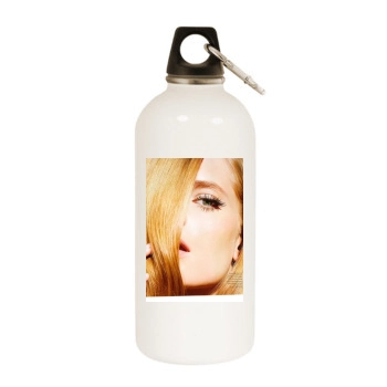 Julia Stegner White Water Bottle With Carabiner